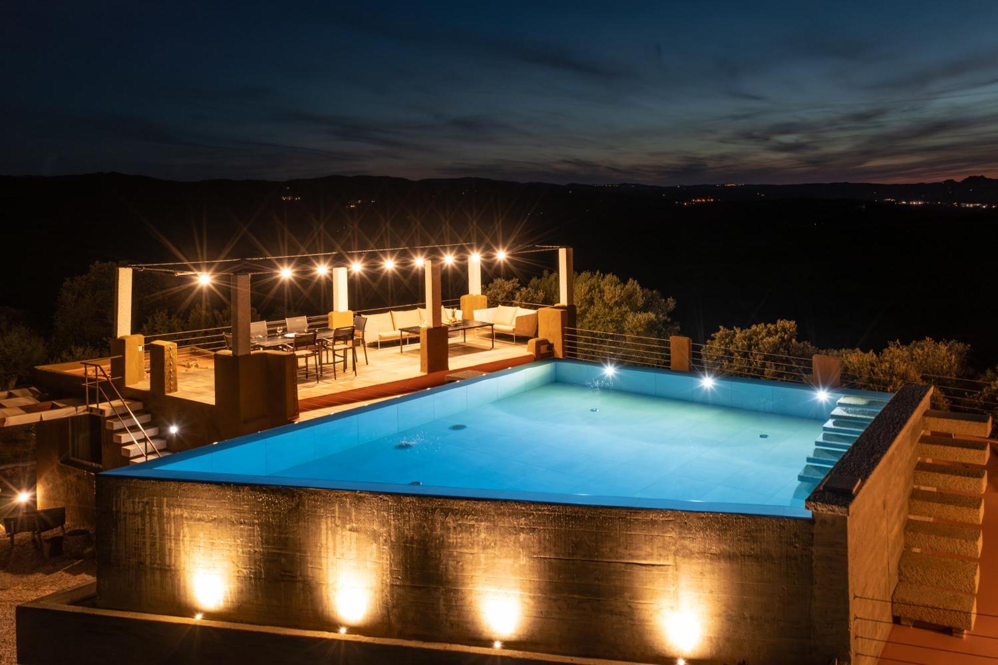 Villa Tre Nibbari San Pantaleo Eksteriør billede