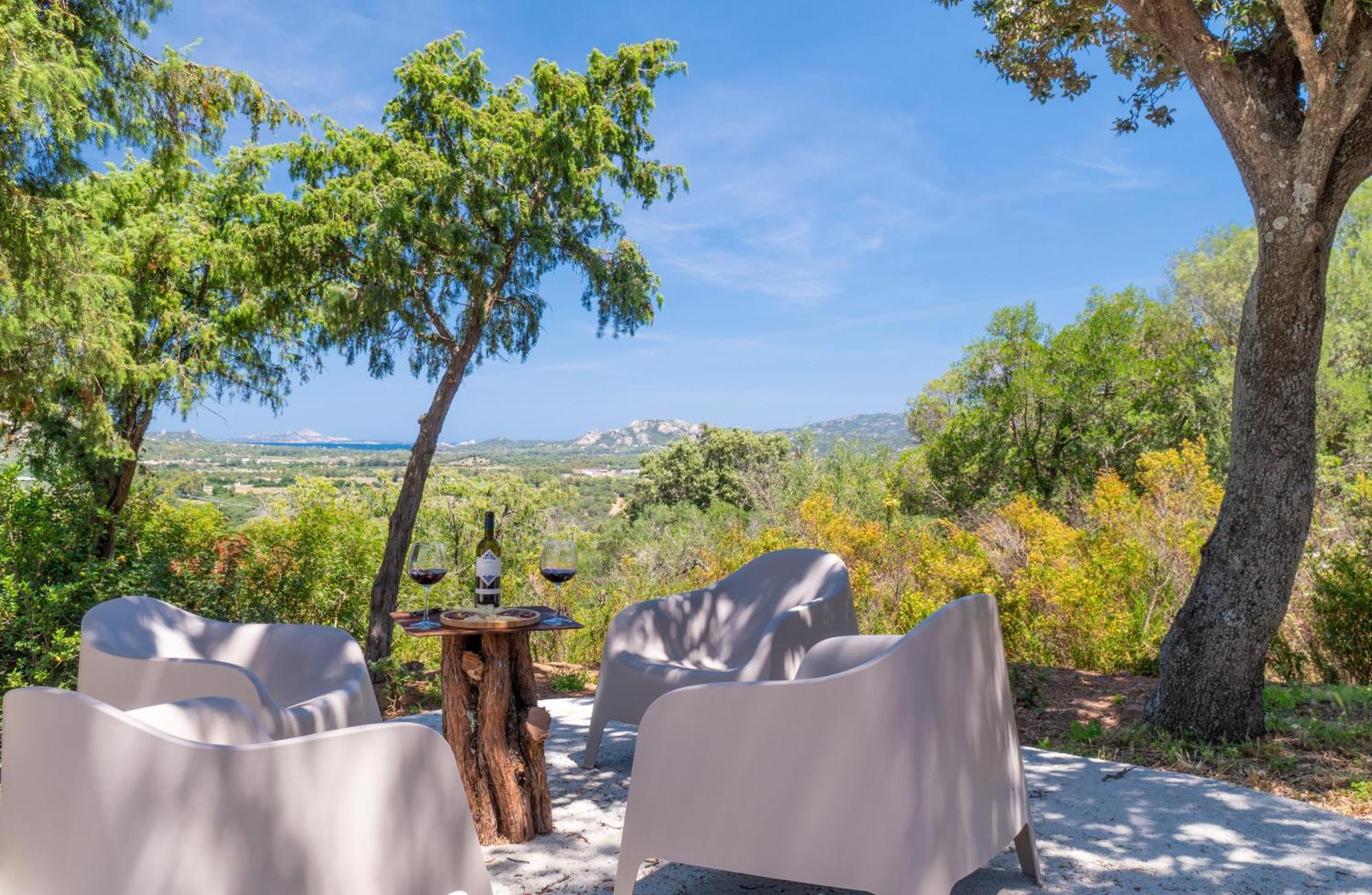 Villa Tre Nibbari San Pantaleo Eksteriør billede